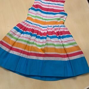 Place Multicolor Striped Kids Dress